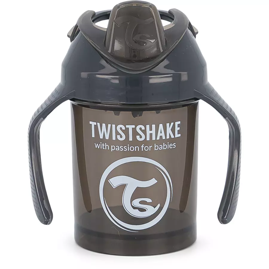 TWISTSHAKE Trinkbecher ab dem 4. Monat 230 ml in schwarz
