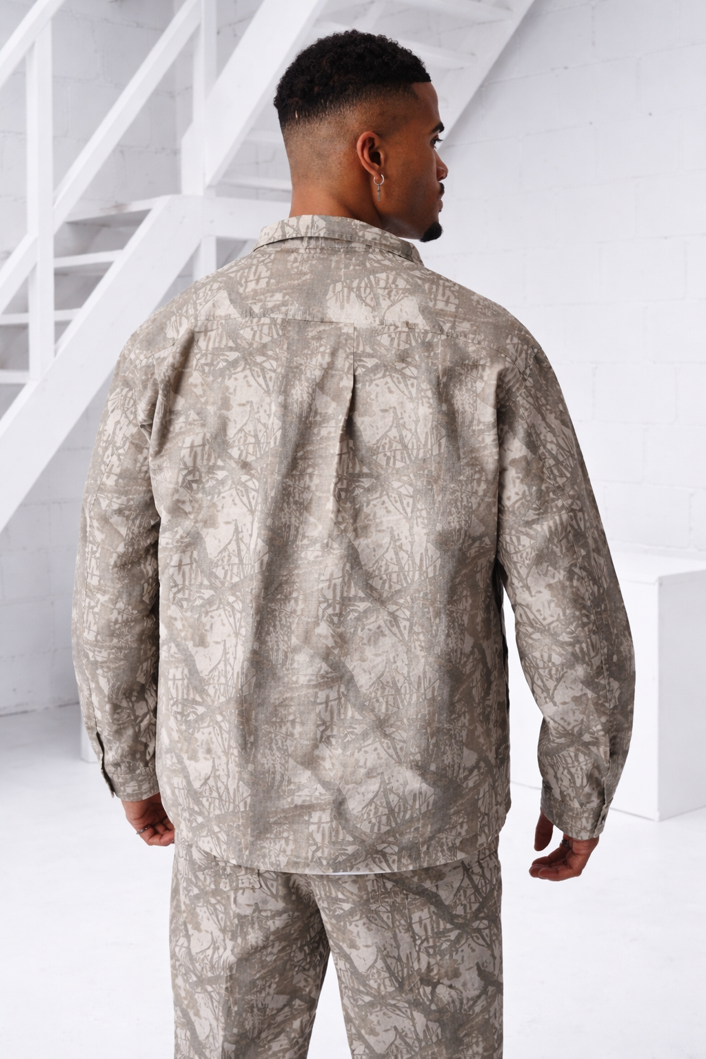 Project X Paris Overshirt Heren Camo