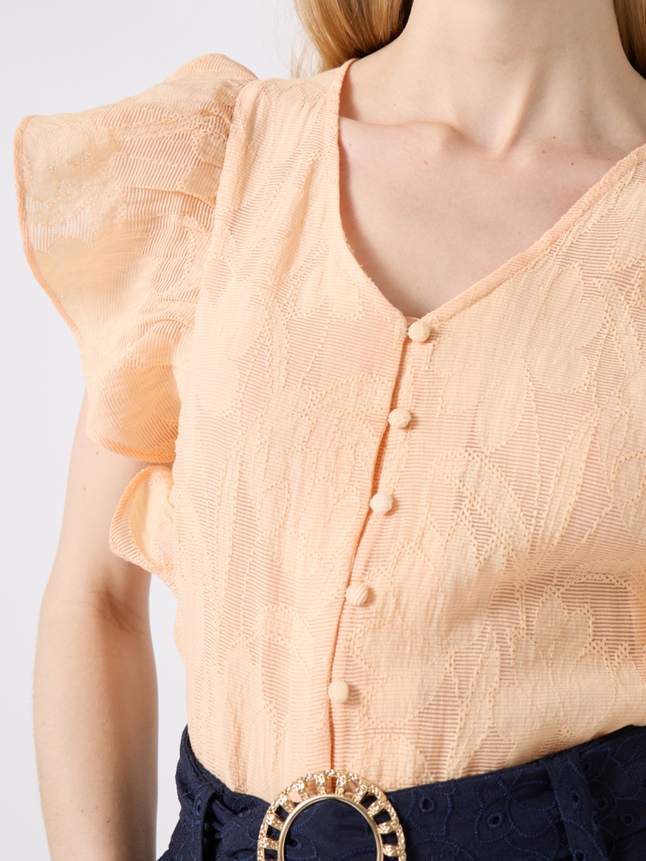 Blouse taille cintrée