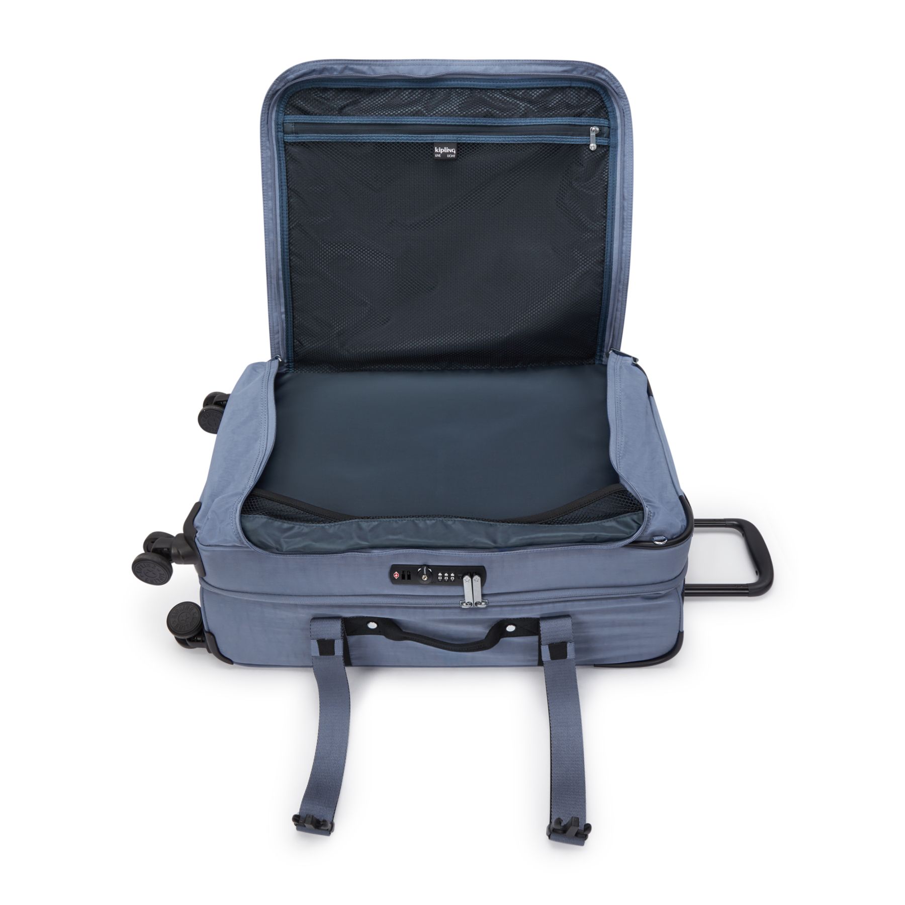 SPONTANEOUS M Valise de taille moyenne à 4 roues - Blue Lover