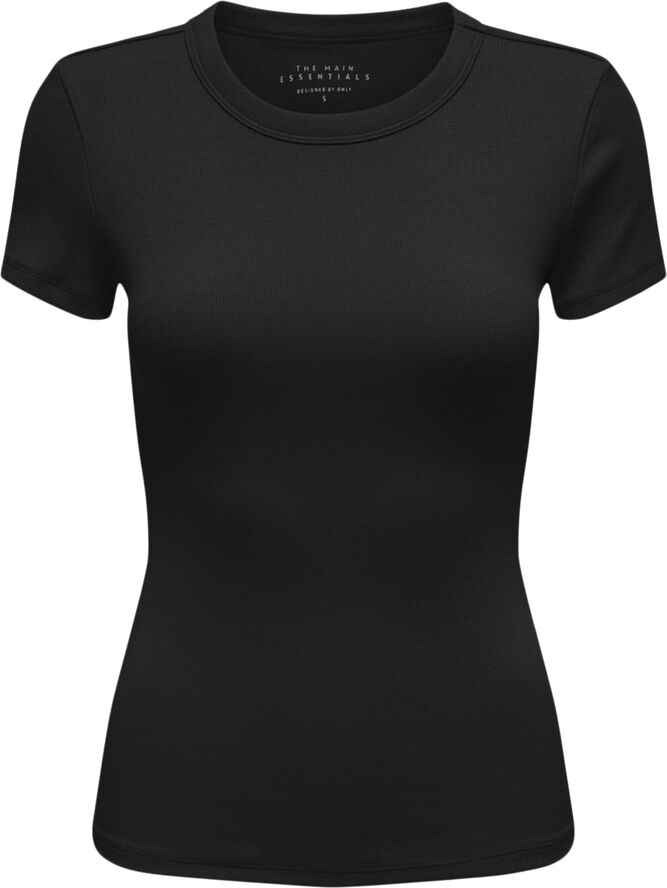 ONLY ONLEASY S/S O-NECK TOP BOX JRS Sort