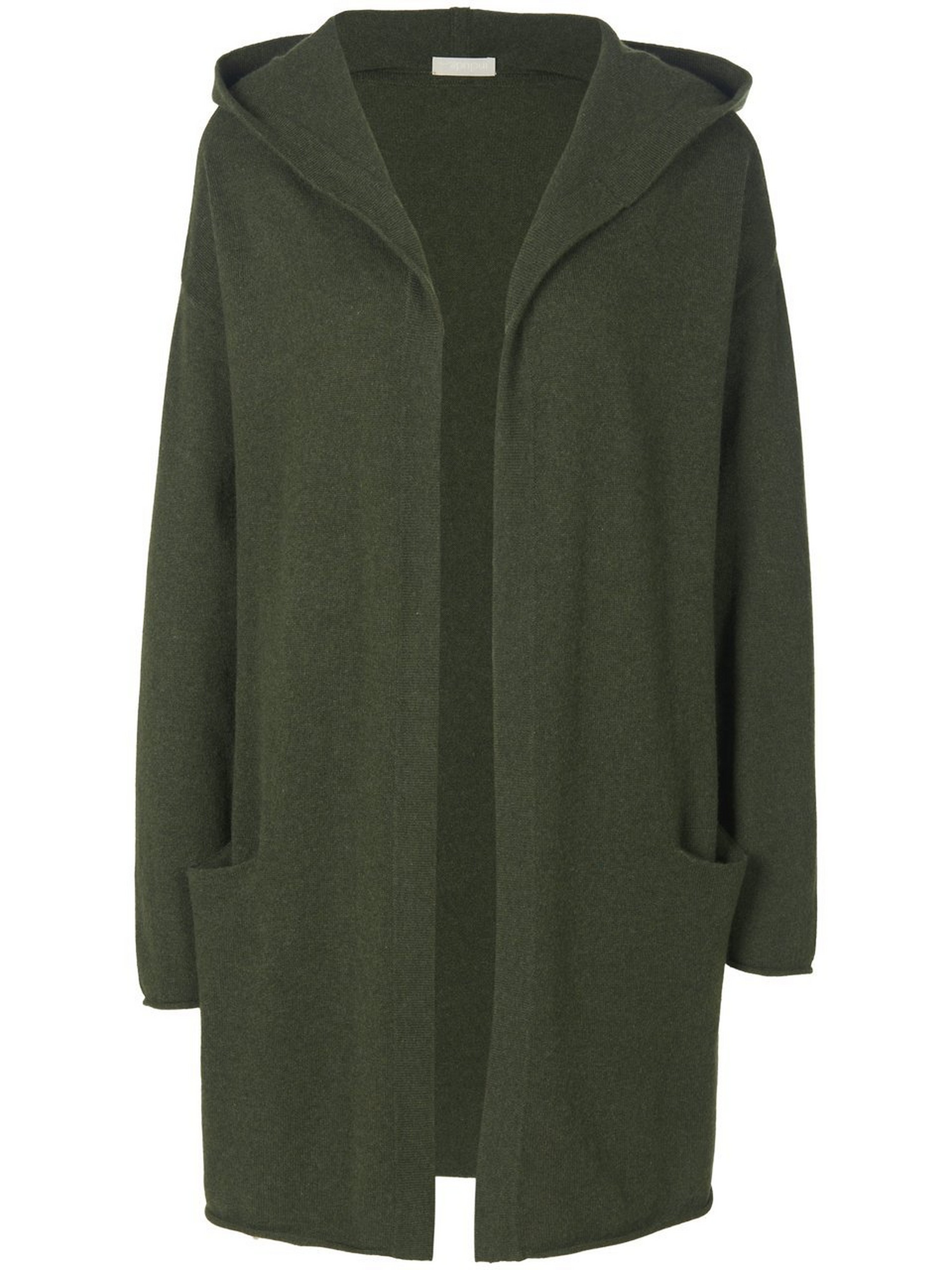 Long-Strickjacke