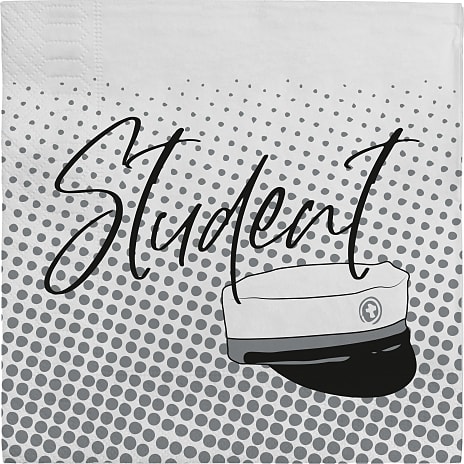 Windsor studenterservietter 33x33 cm 20-pak