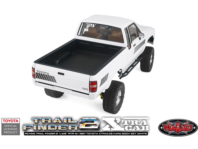 RC4WD Scale Crawler Trail Finder 2 LWB Toyota XtraCab RTR 1 Scale Pick-Up mit lizenzierter 1987 Toyota XtraCab hardbody Karosserie