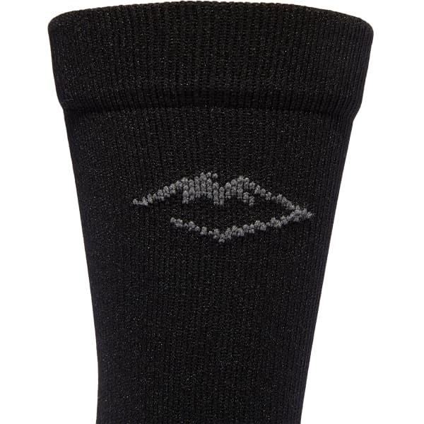Chaussette compression ASICS FUJITRAIL RUN CREW SOCK PERF BLACK / GREY