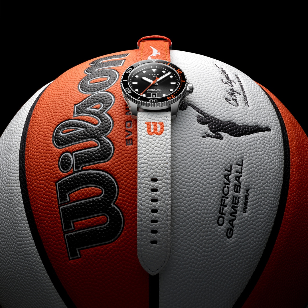 Tissot Seastar 1000 Powermatic 80 Wilson WNBA Special Edition