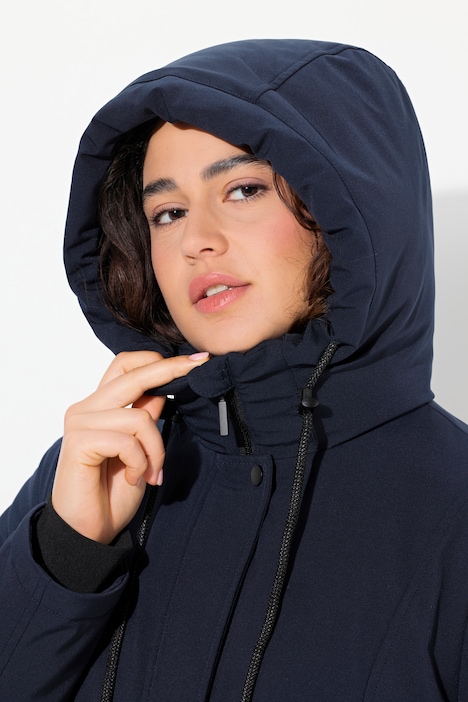 HYPRAR Funktionsjacke, wasserabweisend, verstellbarer Kapuze