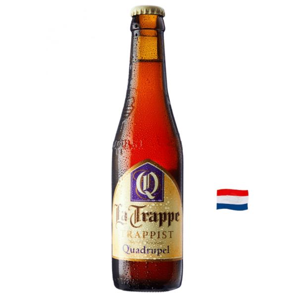 Cerveja La Trappe Quadrupel Strong Ale 33cl