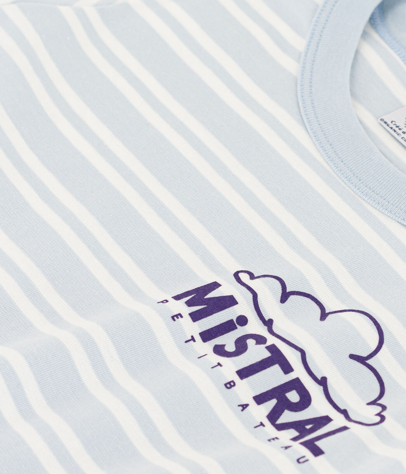 Tee-shirt rayé en coton enfant garçon