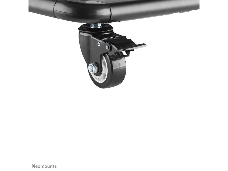 NEOMOUNTS TV-Trolley NS-M4000BLACK Schwarz Neomounts NS-M4000BLACK / Mobiler Bodenständer für Flachbild-Fernseher bis 105