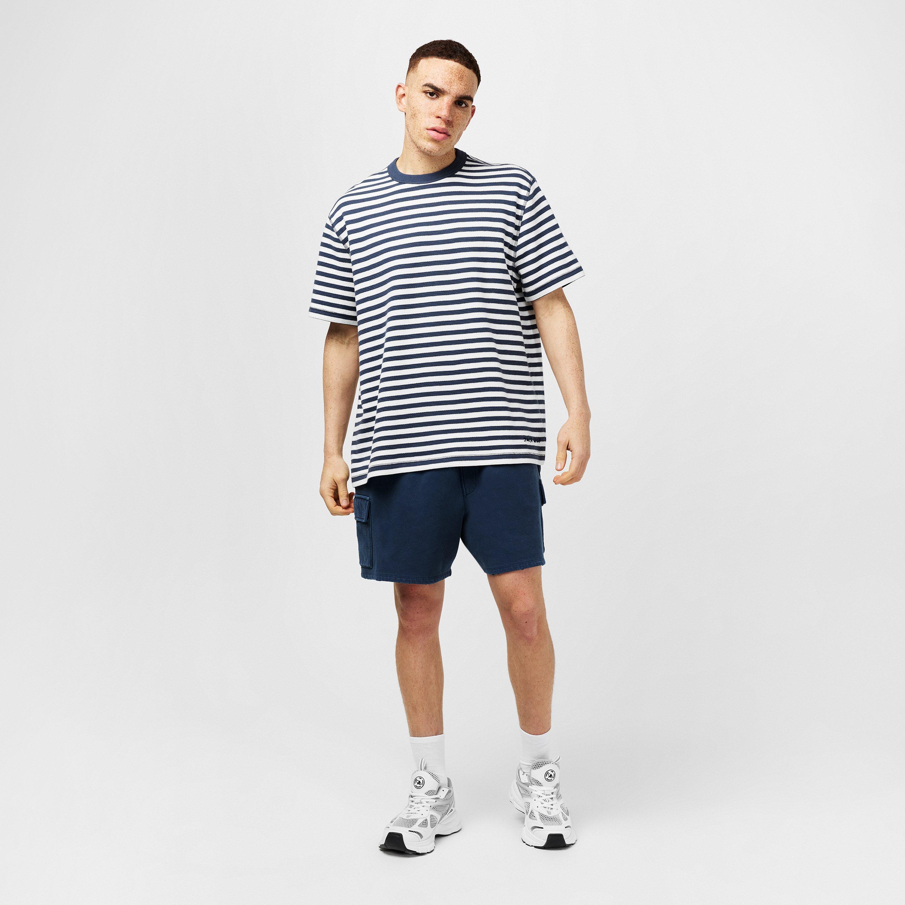 Jack Wills JW Waffle Stripe T Shirt