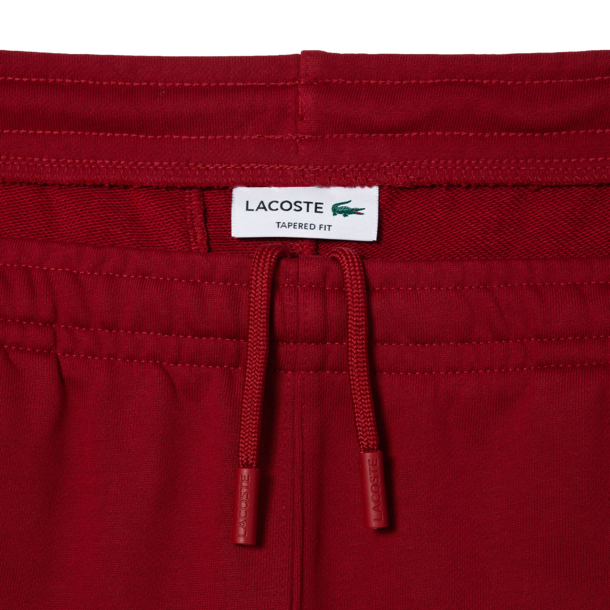 Jogginghose mit Signatur-Aufdruck Trainingshosen - Rot - Lacoste - Unisex