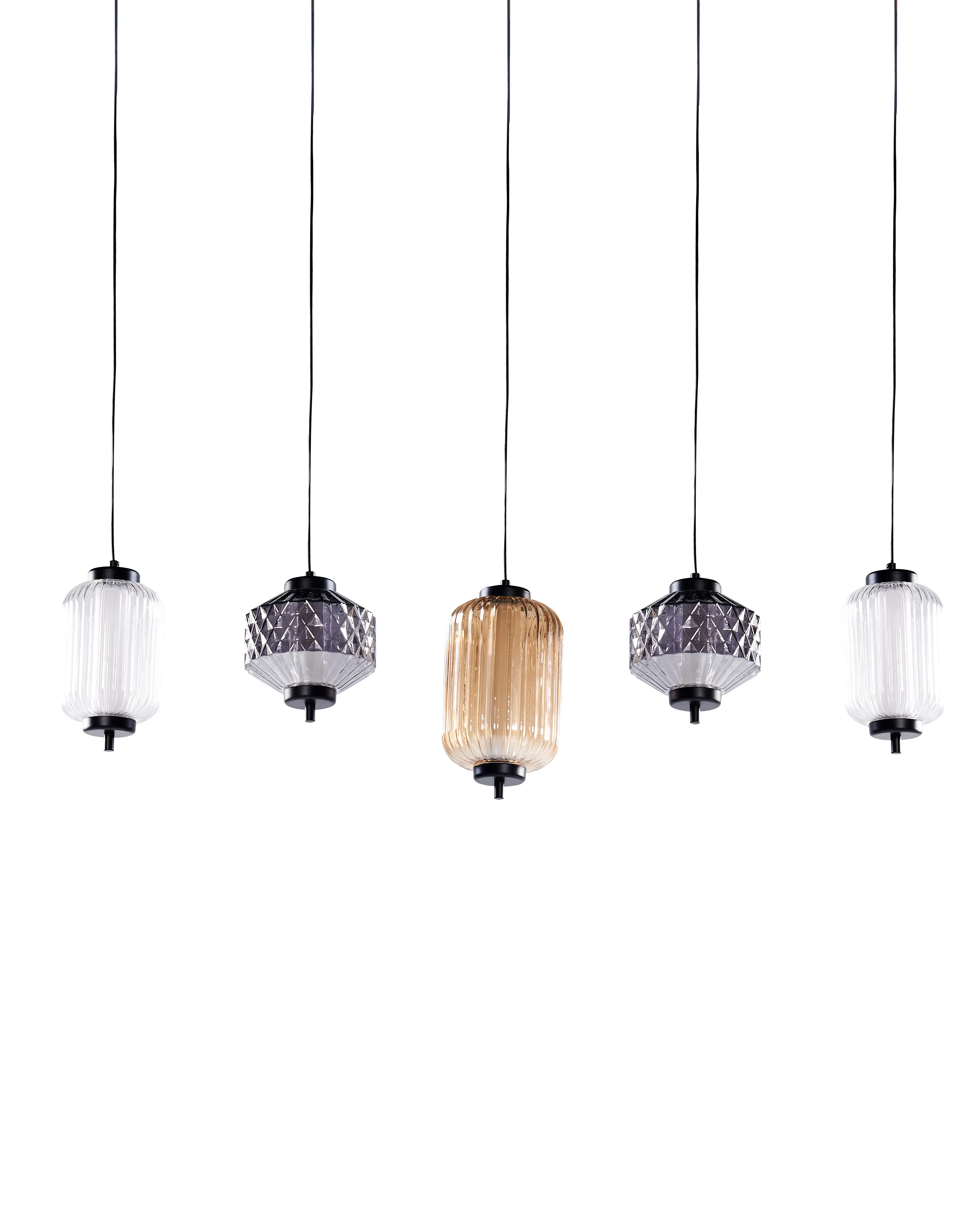 LED hanglamp SULLANE LED Glas Meerkleurig