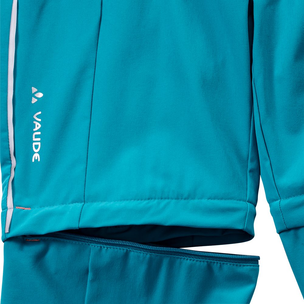 VAUDE Yaras Zip-Off Outdoorhose Kinder dark sea