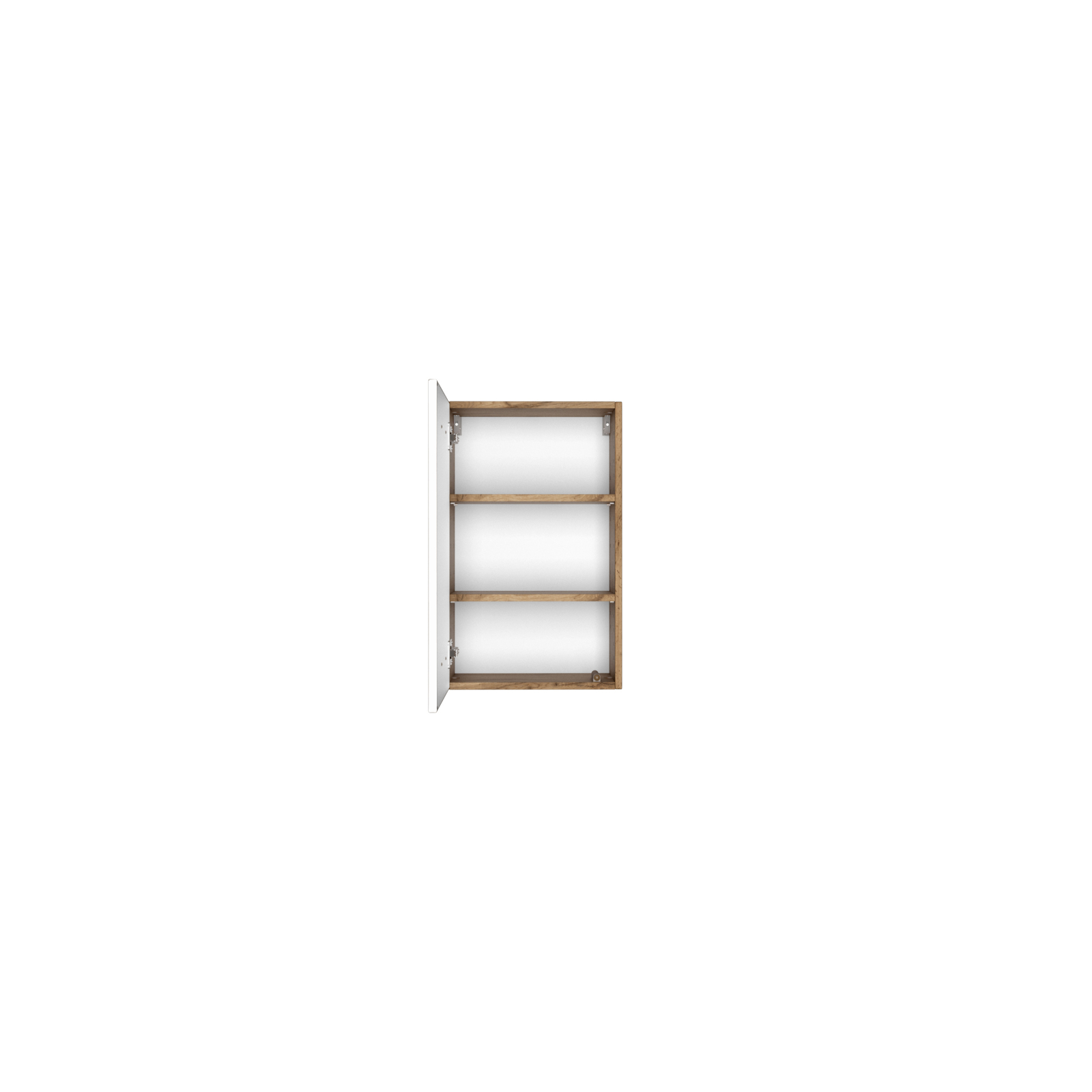 Hängeschrank LUCCA/KOPENHAGEN- weiß matt-Wotan Eiche - 40 cm