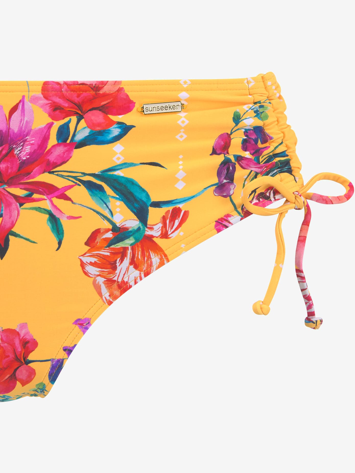 Bas de maillot de bain imprimé floral moderne