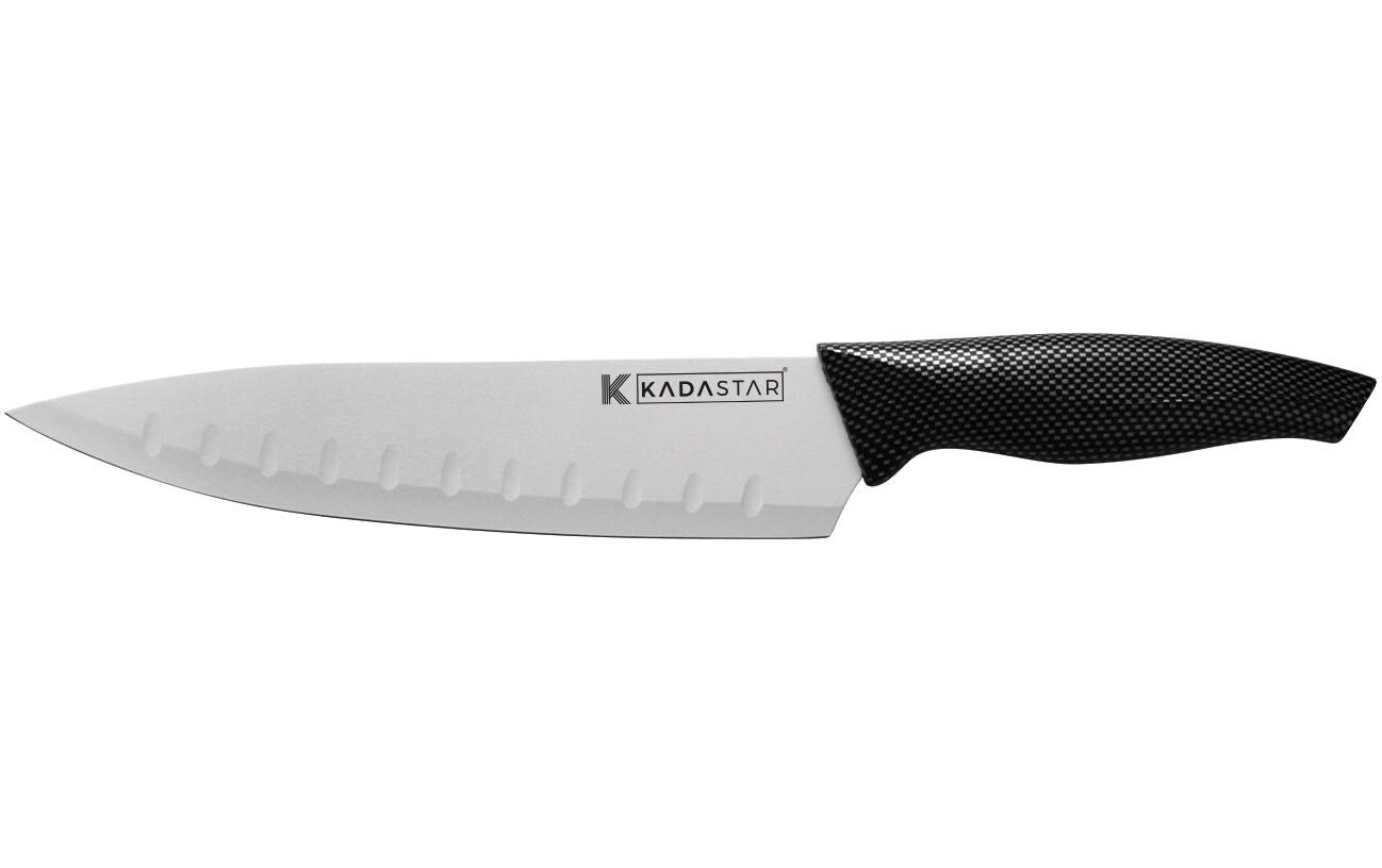 Messer-Set Premium White 6-teilig, Silber/WeissMesser
