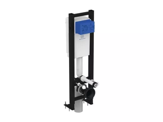 Bati-support Ideal Standard autoportant gain de place éco certifié NF + plaque carrée