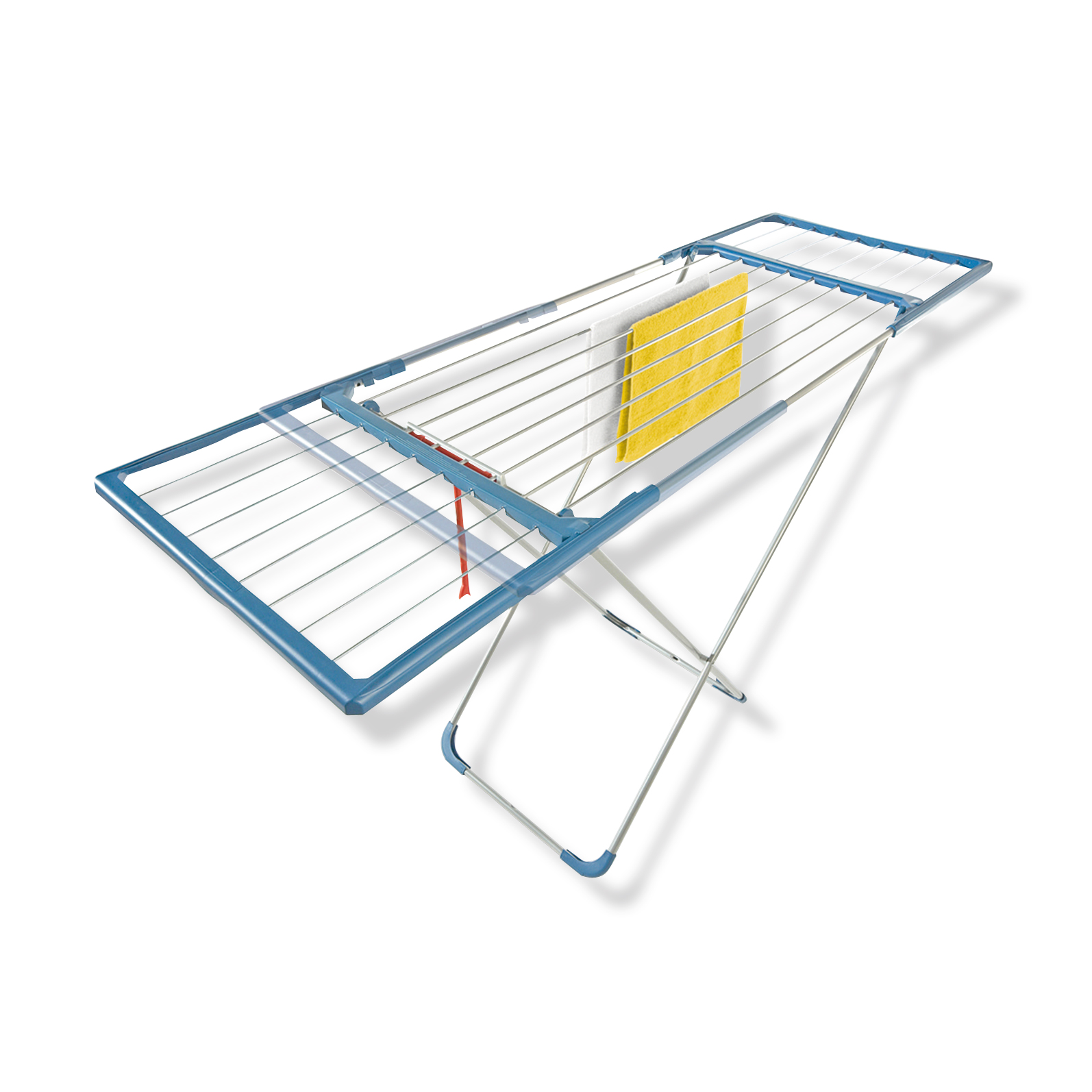Wäscheständer - ausziehbar - Aluminium