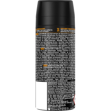 AXE Fine Fragrance Collection Premium Deodorant Bodyspray Black Vanilla 150 ml