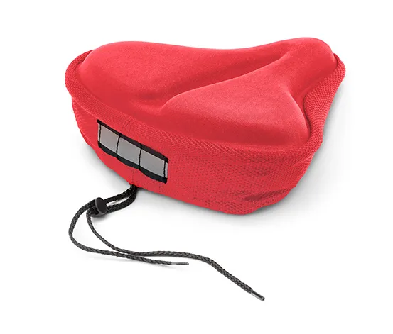 Sattelbezug mit Memoryfoam, rot