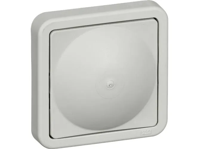 LAURITZ KNUDSEN Opus® 74 adaptordæksel for lampeudtag lysegrå.