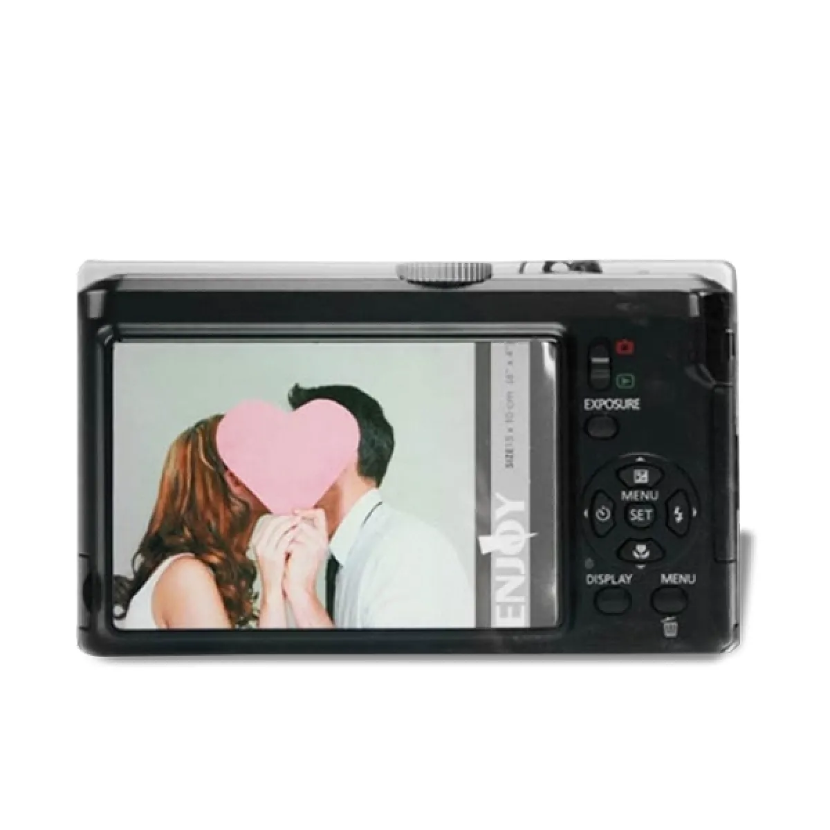 Totalcadeau Cadre photo appareil numérique