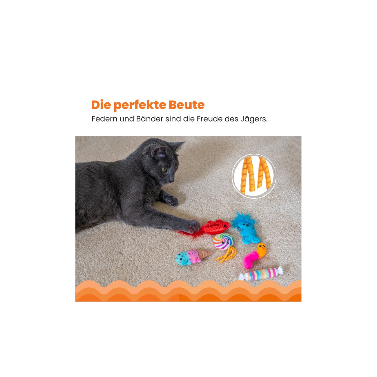 Outward Hound Kitty Sweet Treat 6-er Pack by Catstages