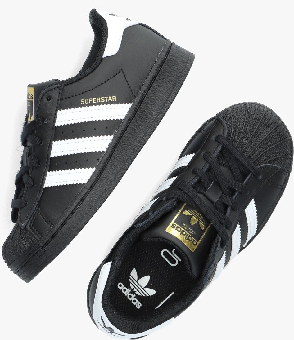 ADIDAS zwarte adidas lage sneakers superstar c
