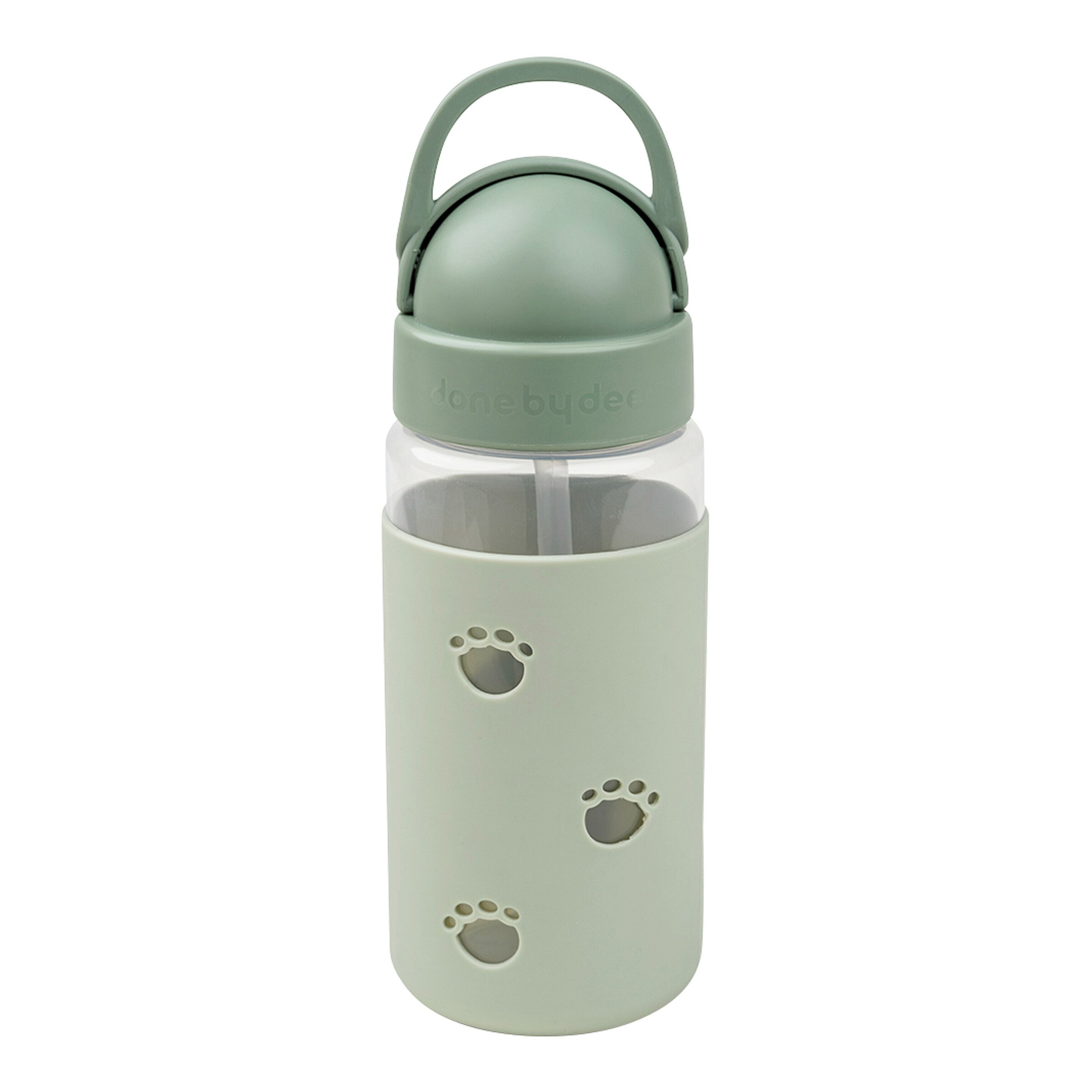 Done by Deer Easy-Grip Trinkflasche Elphee grün