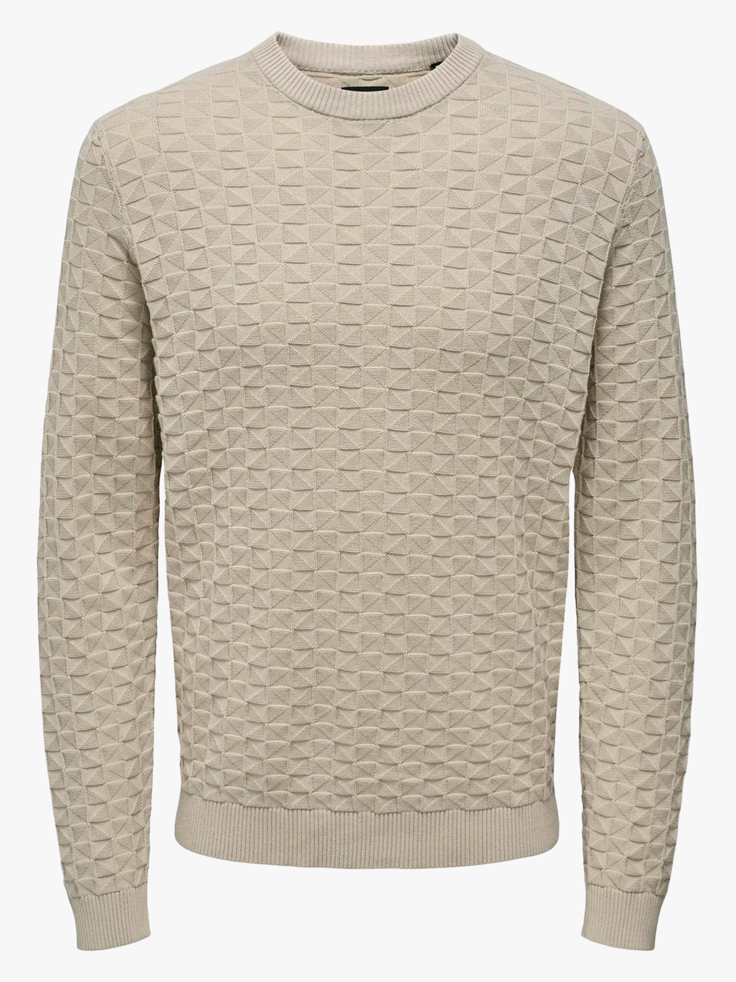Kalle Reg Struc Crew Knit