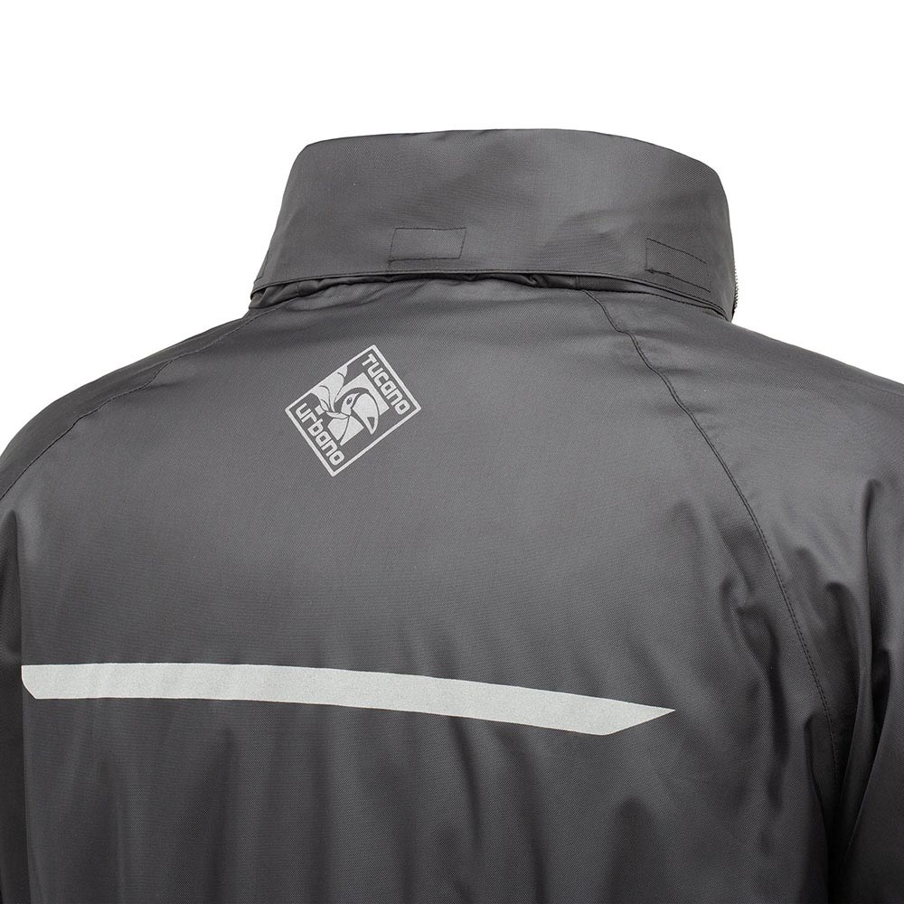 Tucano Urbano - Veste et pantalon pluie - Set Diluvio Day Hydroscud® Noir