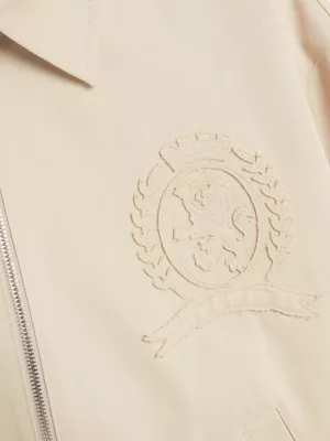 Jaqueta Coach Crest Dual Gender Relaxed Fit Twill Dual Gender
