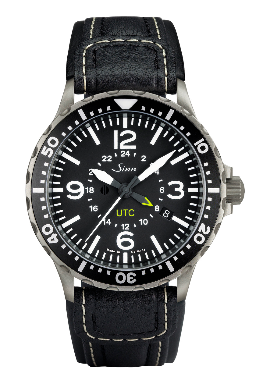 Sinn Fliegeruhr 857 UTC Schwarz 857.010.LB