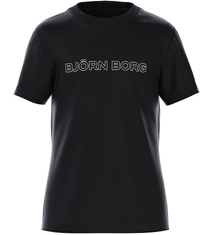Bj?rn Borg T-shirt - Borg Essential 3 - Blåck Beauty