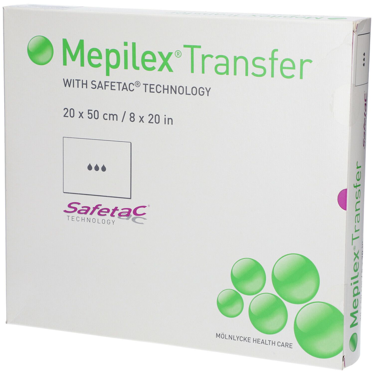 Mepilex® Transfer Schaumverband 20 x 50 cm steril