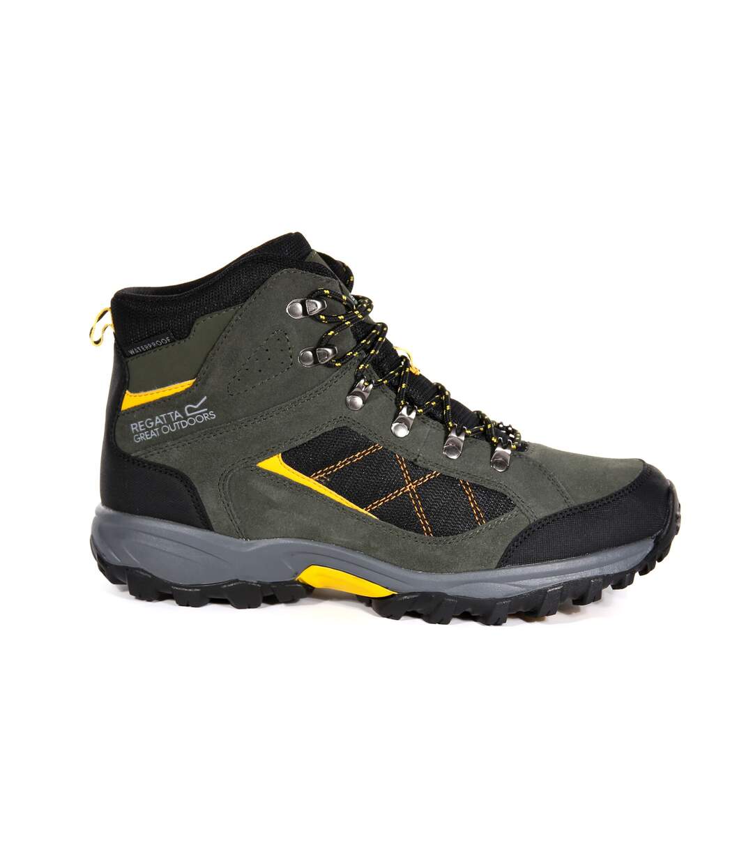Regatta - Chaussures de randonnée KOTA - Homme (Kaki/ Jaune) - UTRG2839