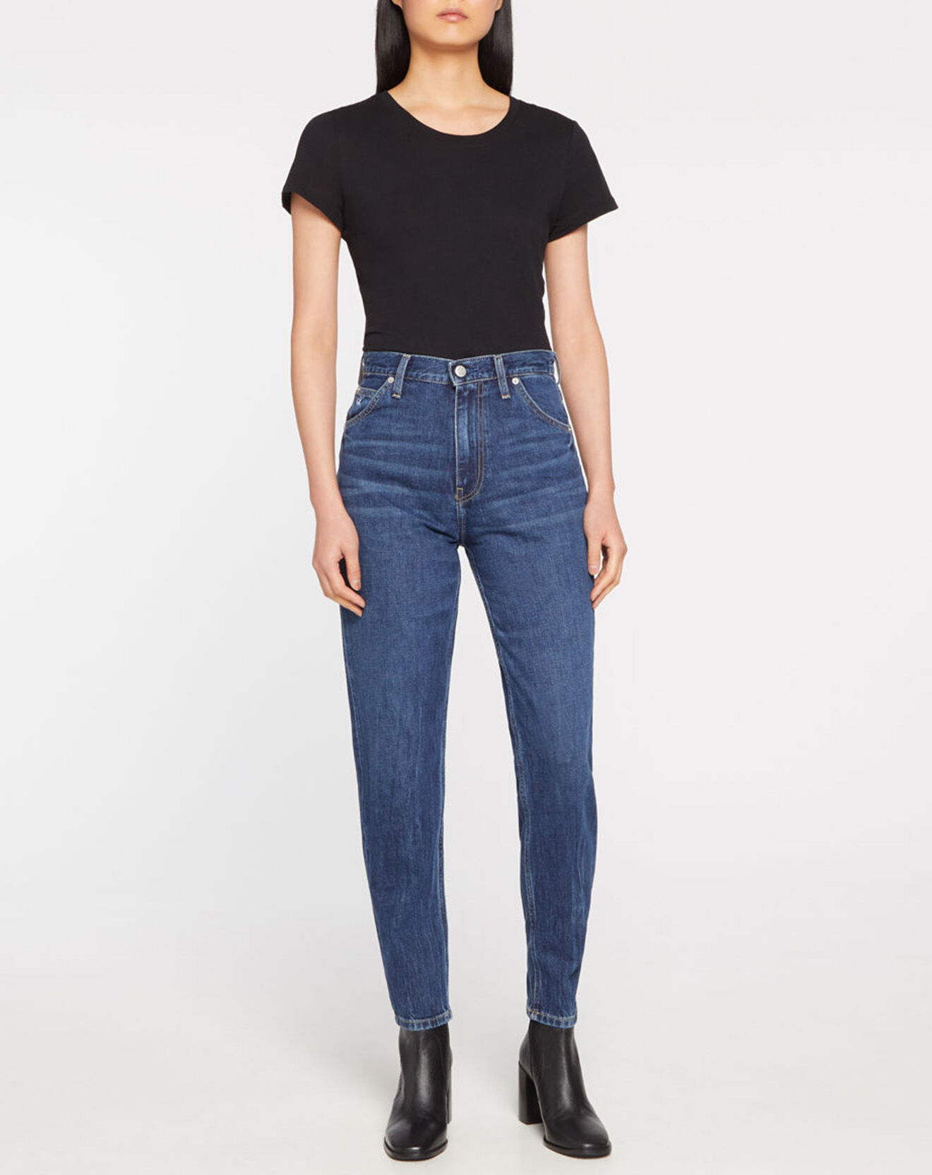 Calvin Klein Jeans Jean Mom Stone bleu