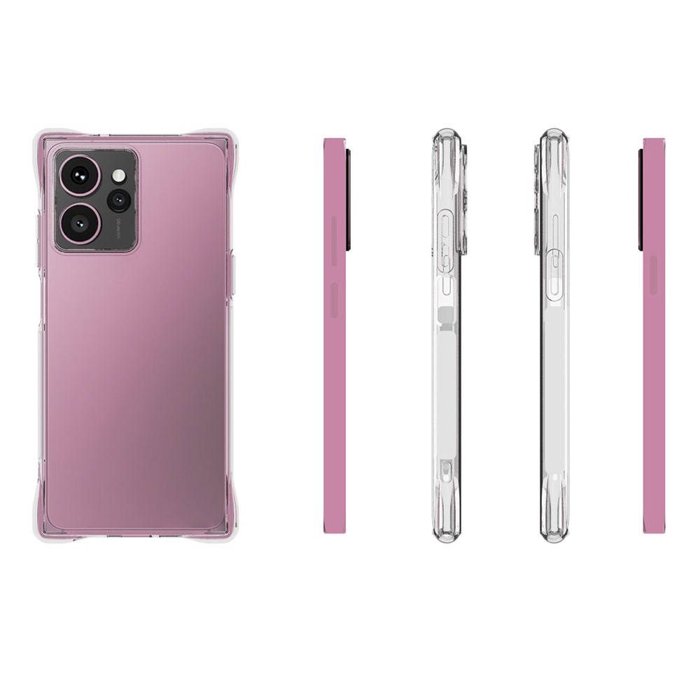 HMD Skyline Gummi Case Schutzhülle mit Air Cushion Fallschutz   Kameraschutz - Transparent