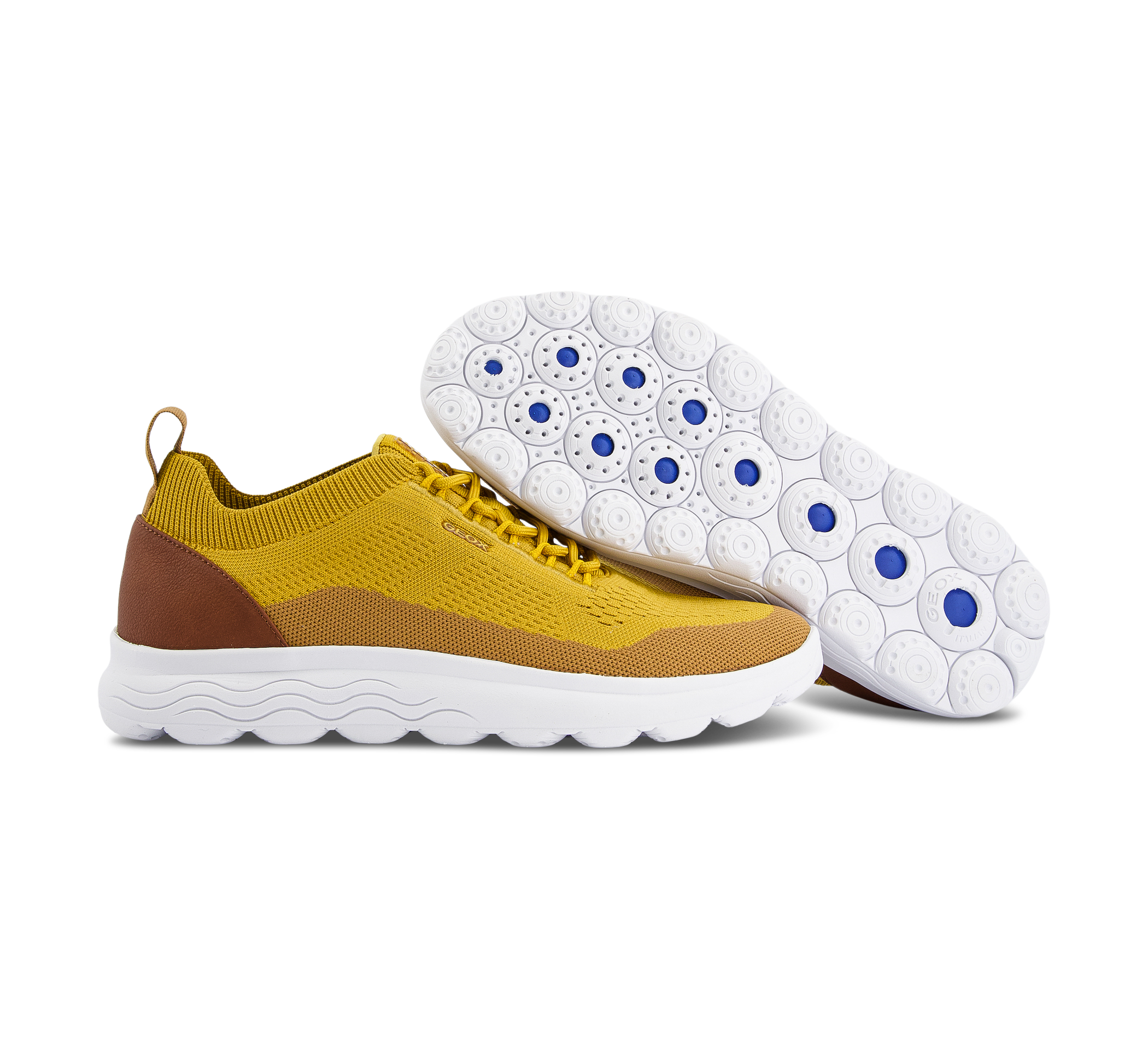 Geox Spherica - Sneaker low gelb