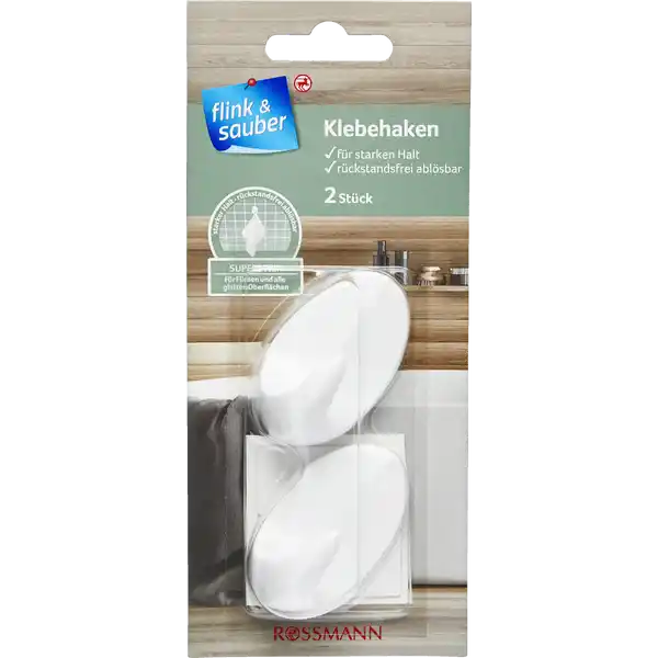 FLINK UND SAUBER KLEBEHAKEN SUPERSTRIP