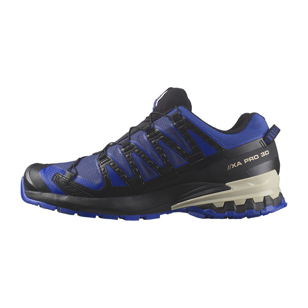 Salomon XA PRO 3D V9 GTX - Chaussures trail Homme blue print/surf the web/lapis blue
