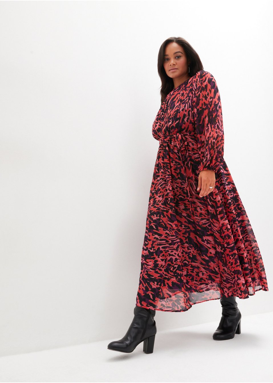 Robe en chiffon