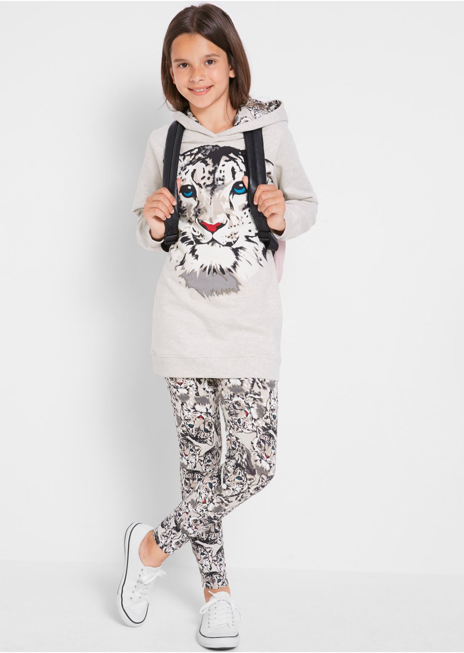 Sweat-shirt + legging fille (Ens. 2 pces.)
