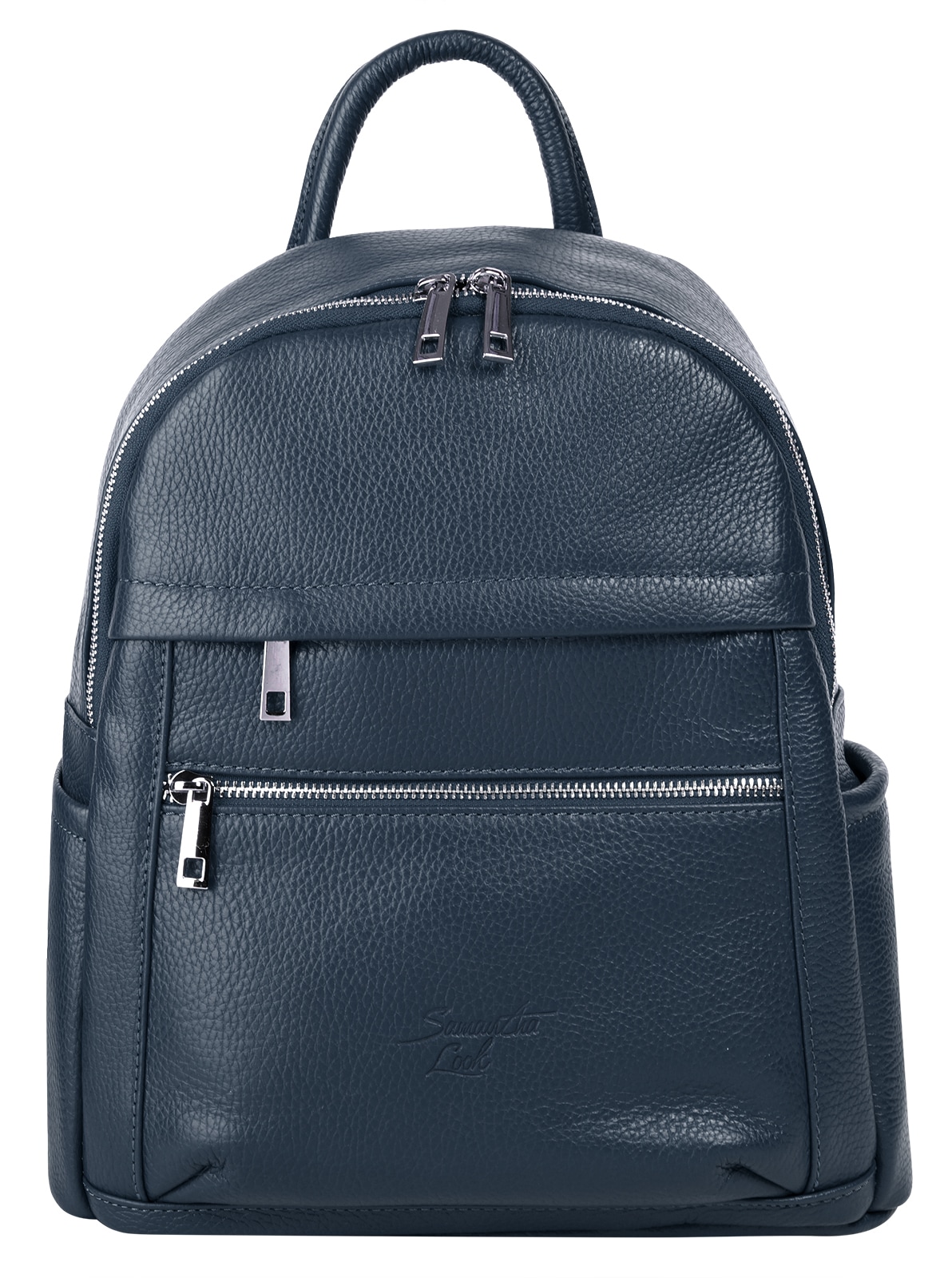 Samantha Look Cityrucksack echt Leder, Made in Italy