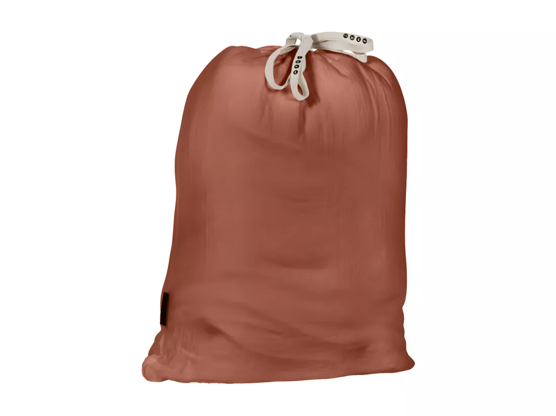Housse de couette gaze de coton double 200 x 200 cm terracotta - PEPA 2