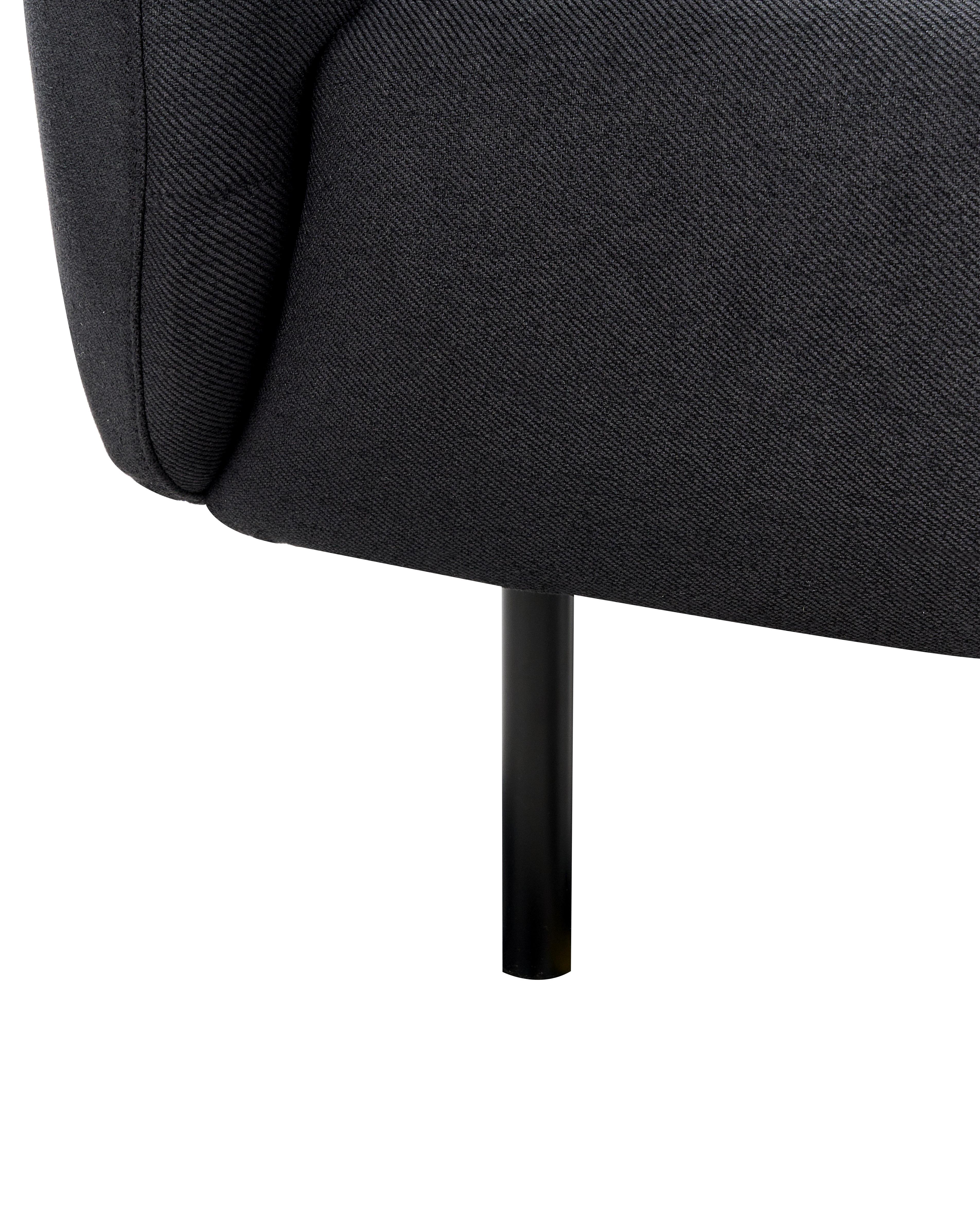 Fauteuil LOEN Stof Zwart