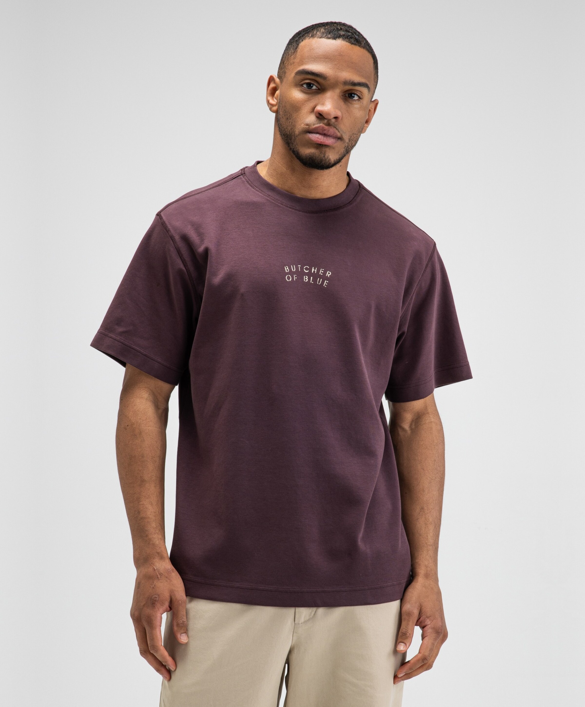Butcher of Blue Heren T-shirt paars