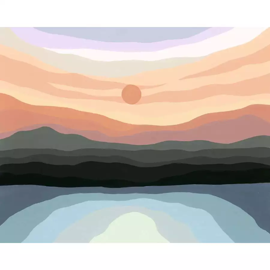 Ravensburger Minimalistic Landscape bunt