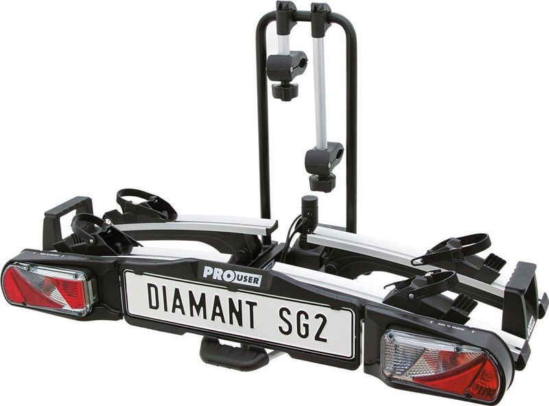 Pro-user - Diamant Sg2 - Fietsendrager - Geschikt voor 2 Fietsen - Draaggewicht 60 kg